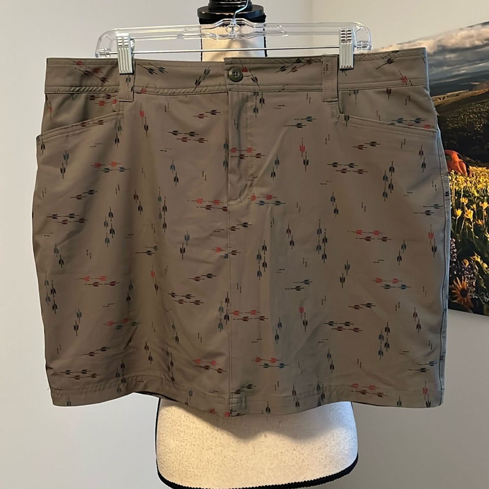 Eddie Bauer Olive Skort